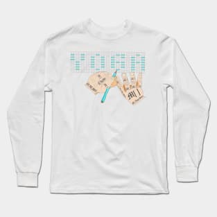 Tally marks Long Sleeve T-Shirt